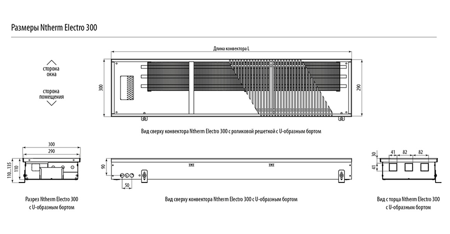 Размеры Ntherm Electro 300